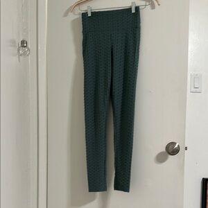 BOGO Textured Green Leggings